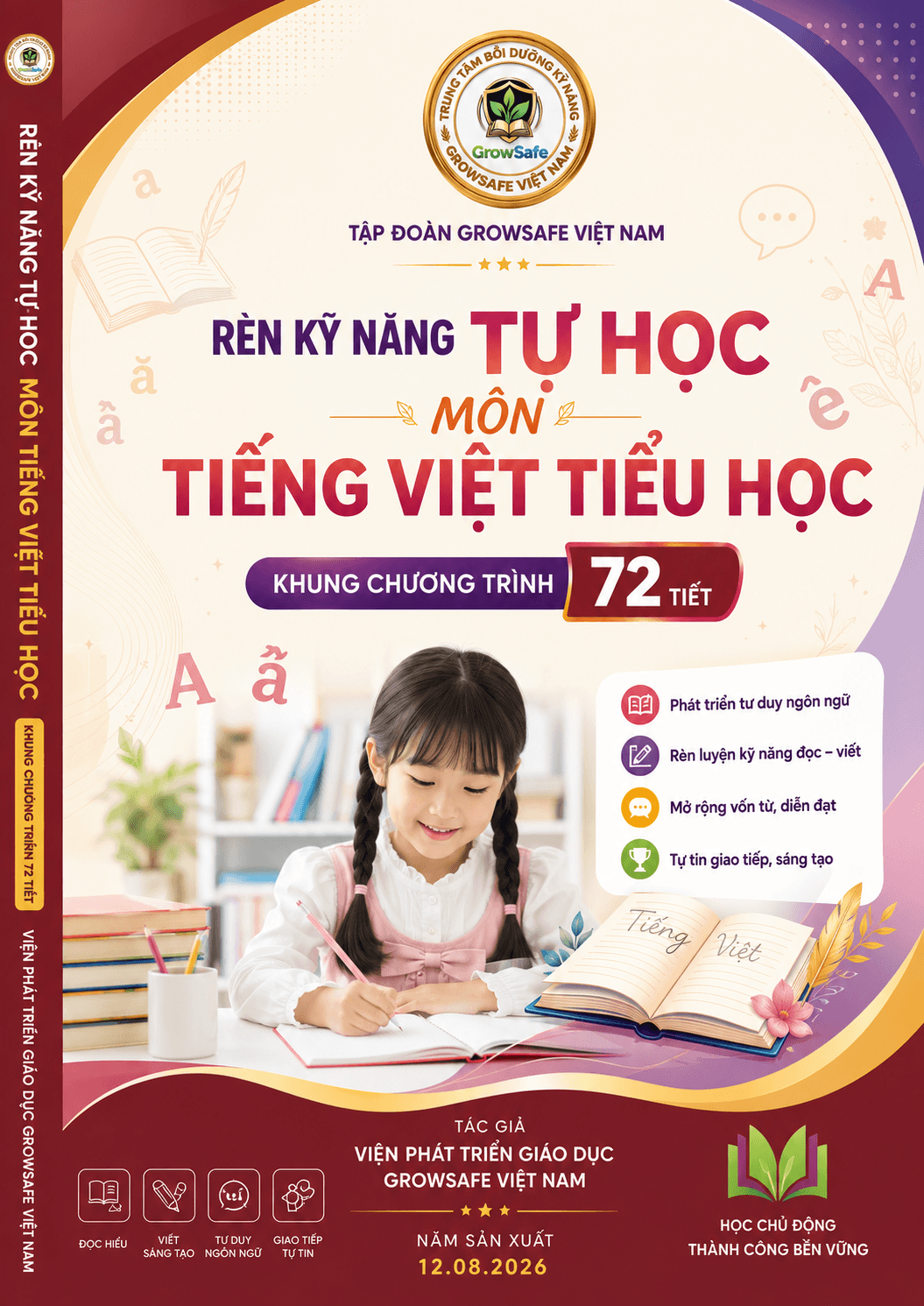 Khung chương trình 72 tiết: Rèn kỹ năng tự học môn Tiếng Việt