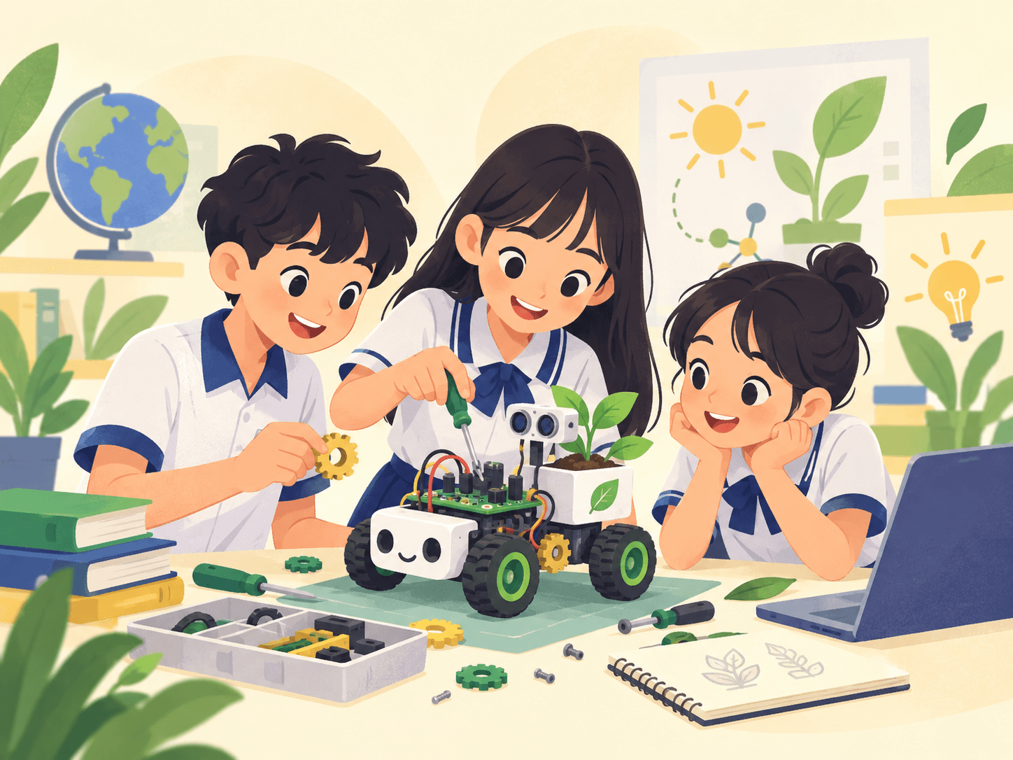 Chương trình giáo dục STEM của Growsafe