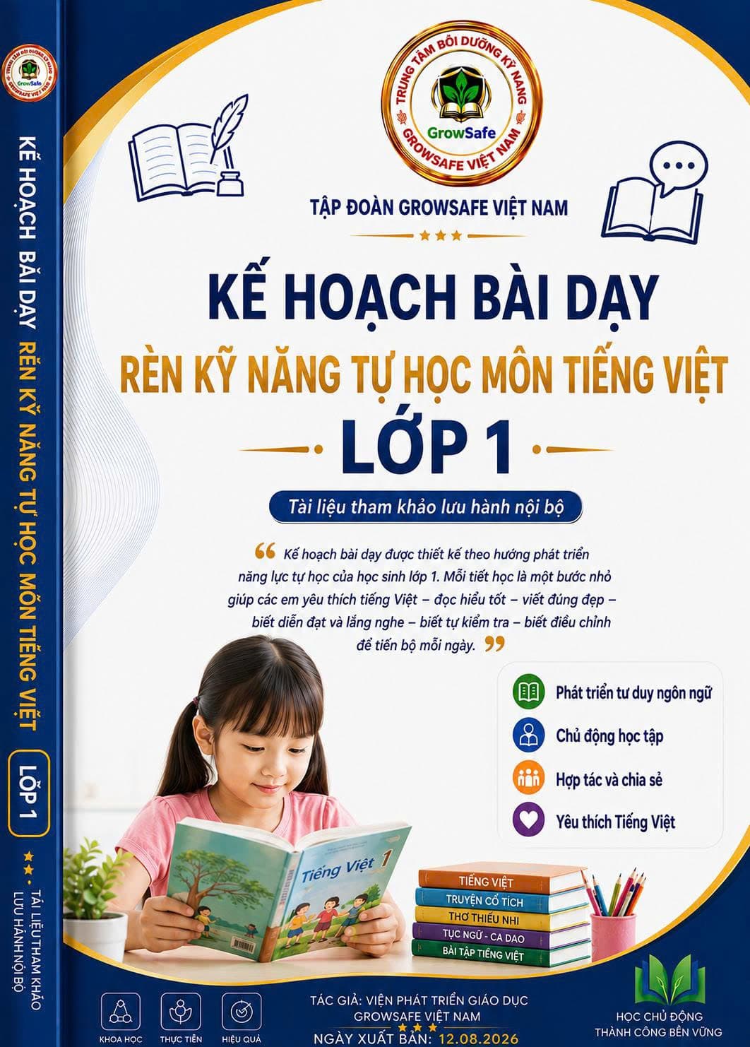 BỘ KẾ HOẠCH BÀI DẠY RÈN KỸ NĂNG TỰ HỌC MÔN TIẾNG VIỆT LỚP 1