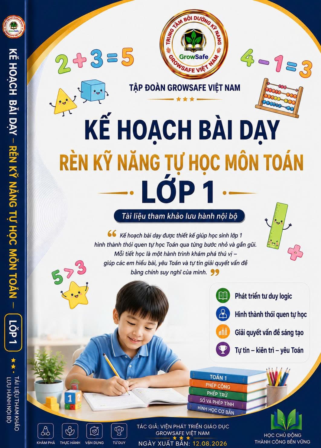 BỘ KẾ HOẠCH BÀI DẠY RÈN KỸ NĂNG TỰ HỌC MÔN TOÁN LỚP 1