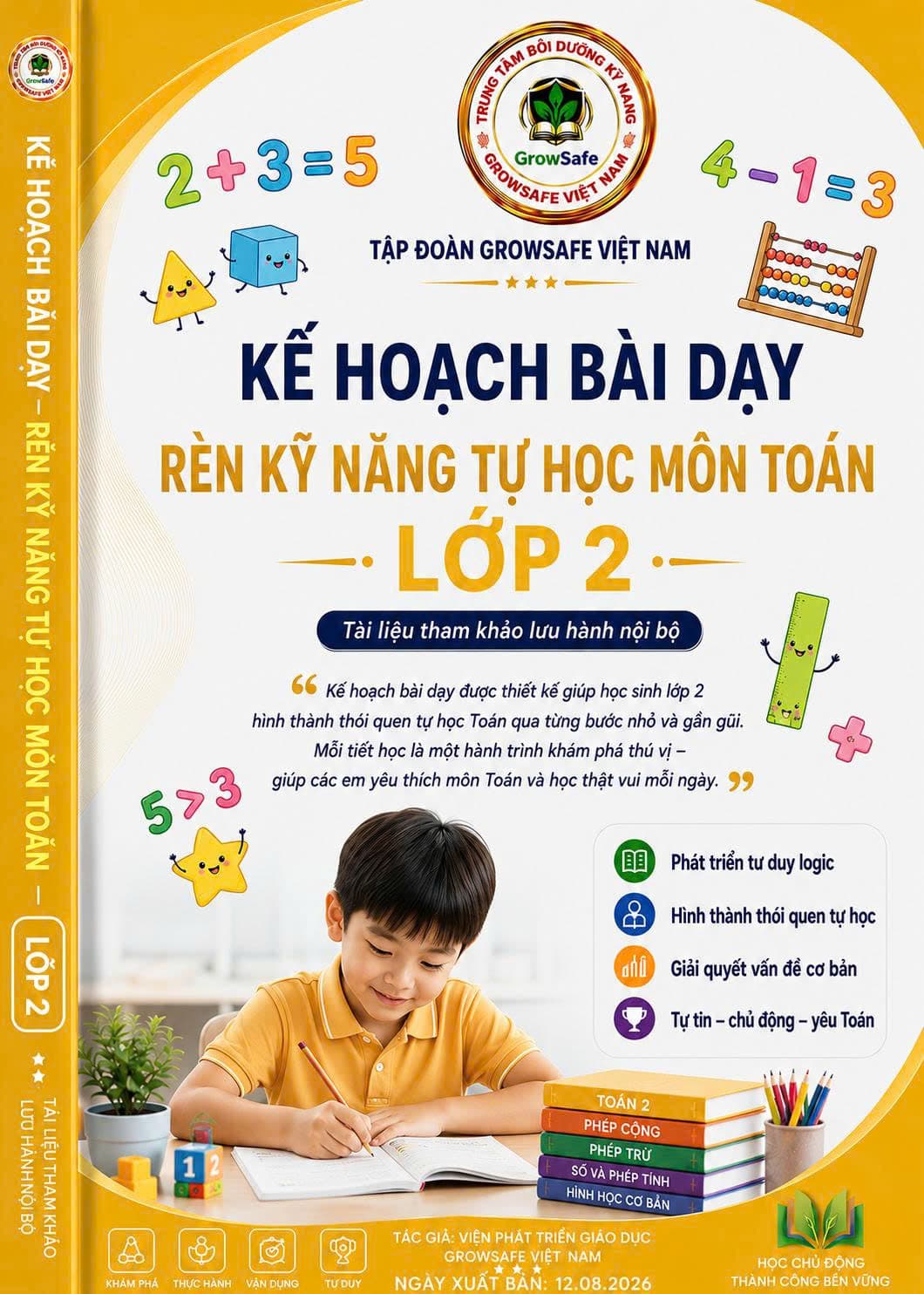 BỘ KẾ HOẠCH BÀI DẠY RÈN KỸ NĂNG TỰ HỌC MÔN TOÁN LỚP 2